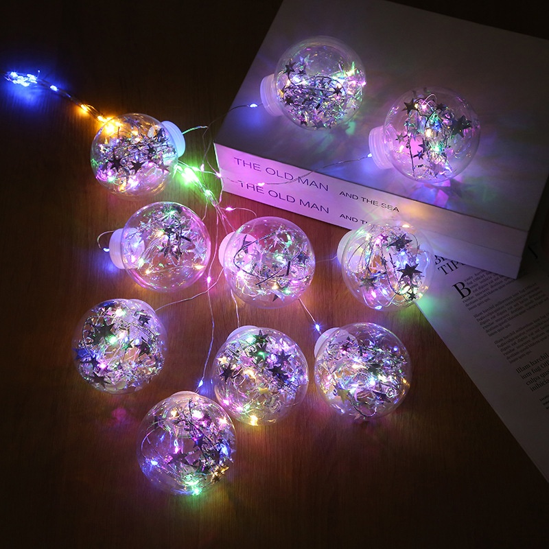 Led Curtain Ing Ball Star Light String Romantic Holiday Decoration Light String