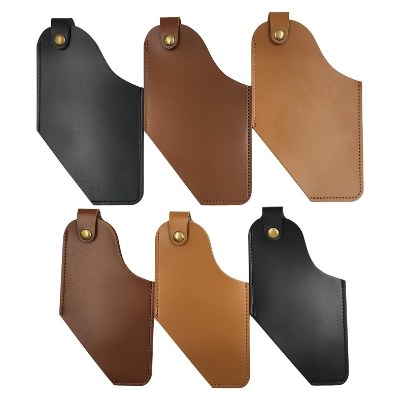 Imitation Leather Men's Belt Mobile Phone Waist Bag Pu Leather Sewing Mobile Phone Bag Outdoor Mobile Phone Bag