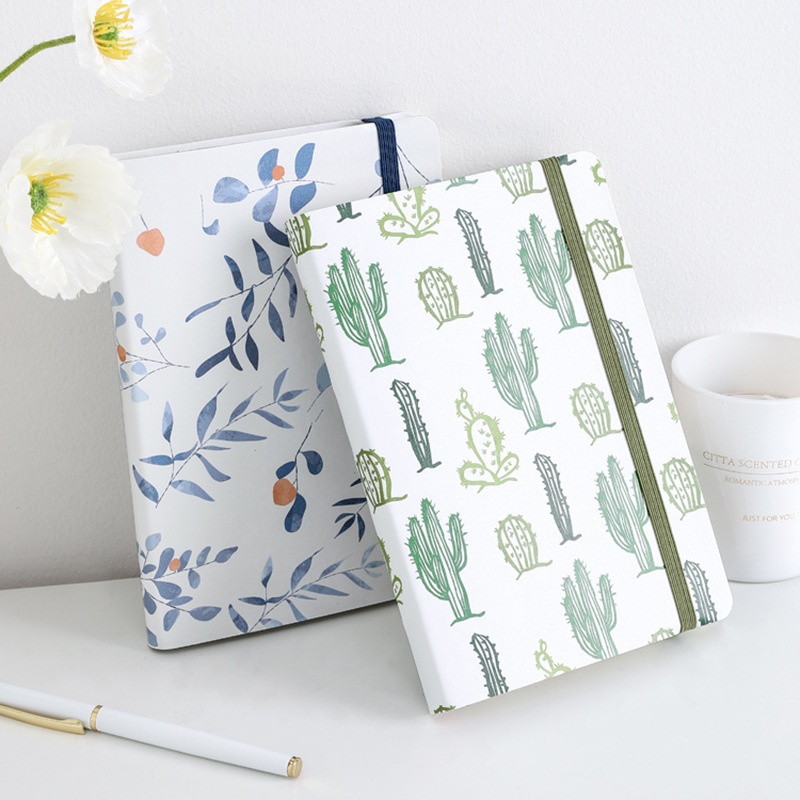 's Exclusive Leather Notebook With Gold-stamped Edges,High-end Dot Matrix Notebook,Color Printing Notebook,High-value Handbook