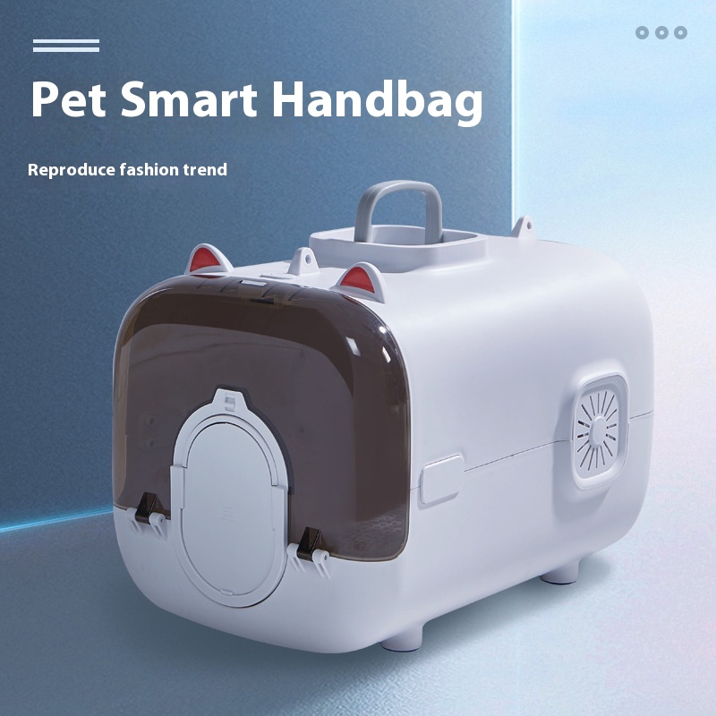 Pet Travel Bag Smart Cat Bag Handbag Fresh Air Lighting Aviation Box Large Size Large Space
