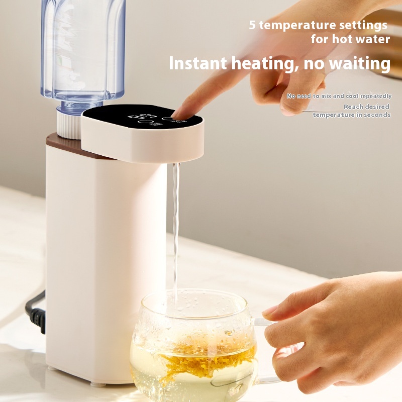 Tant Hot Water Dispenser,Mini Travel Pocket Hot Water Machine,3-Second Quick Heating Small Desktop Boiling Water Heater.
