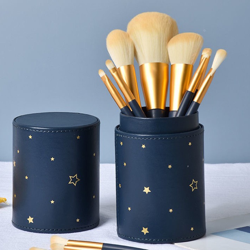 12-piece Makeup Brush Soft-bristled Set Eyeshadow Blush Loose Powder Brush Highlight Brush Foundation Brush Set