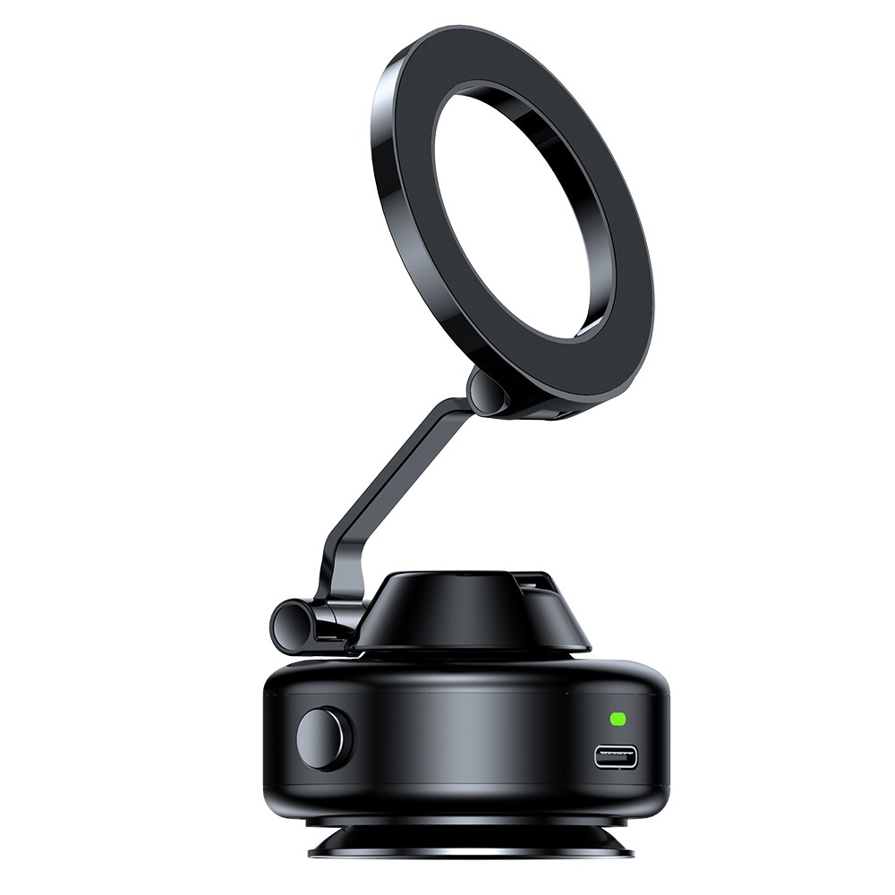 Strong Magnetic Car Universal Mobile Phone Bracket Suction Cup 360 Rotating Car Electric Magnetic Suction