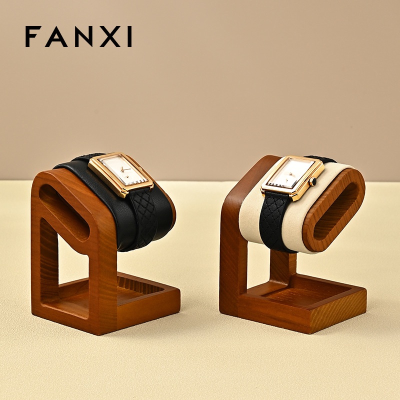 Fanxi Fanxi High-End Watch Display Stand Solid Wood Watch Counter Window Watch Display Watch Display Props