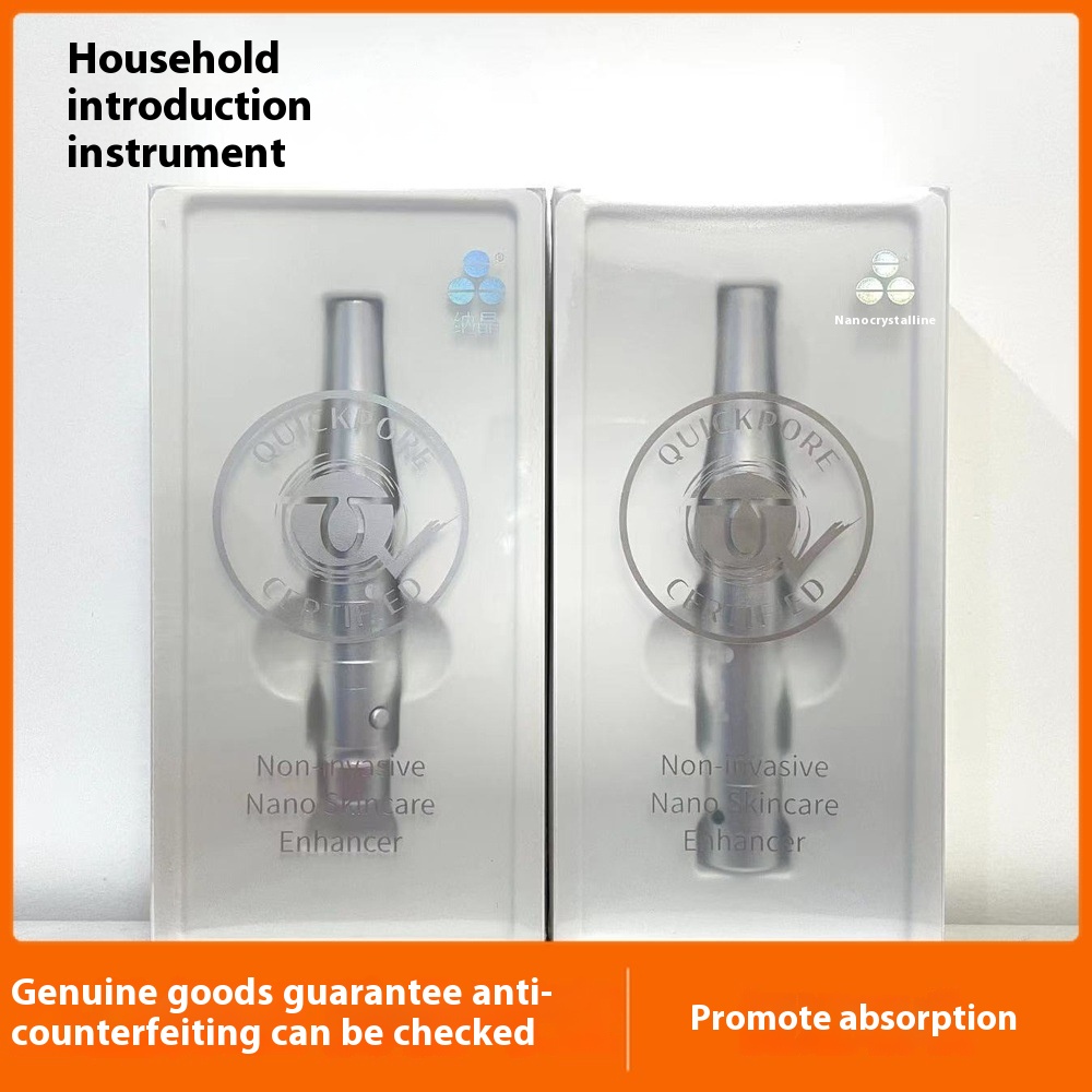 Nano-crystal Household Micro-needle Introduction Device Nano-micro-crystal Penetration-promotingtrument High, Medium And Low-grade Chips Acne Pits And Acne Marks To Brighten Skin Tone