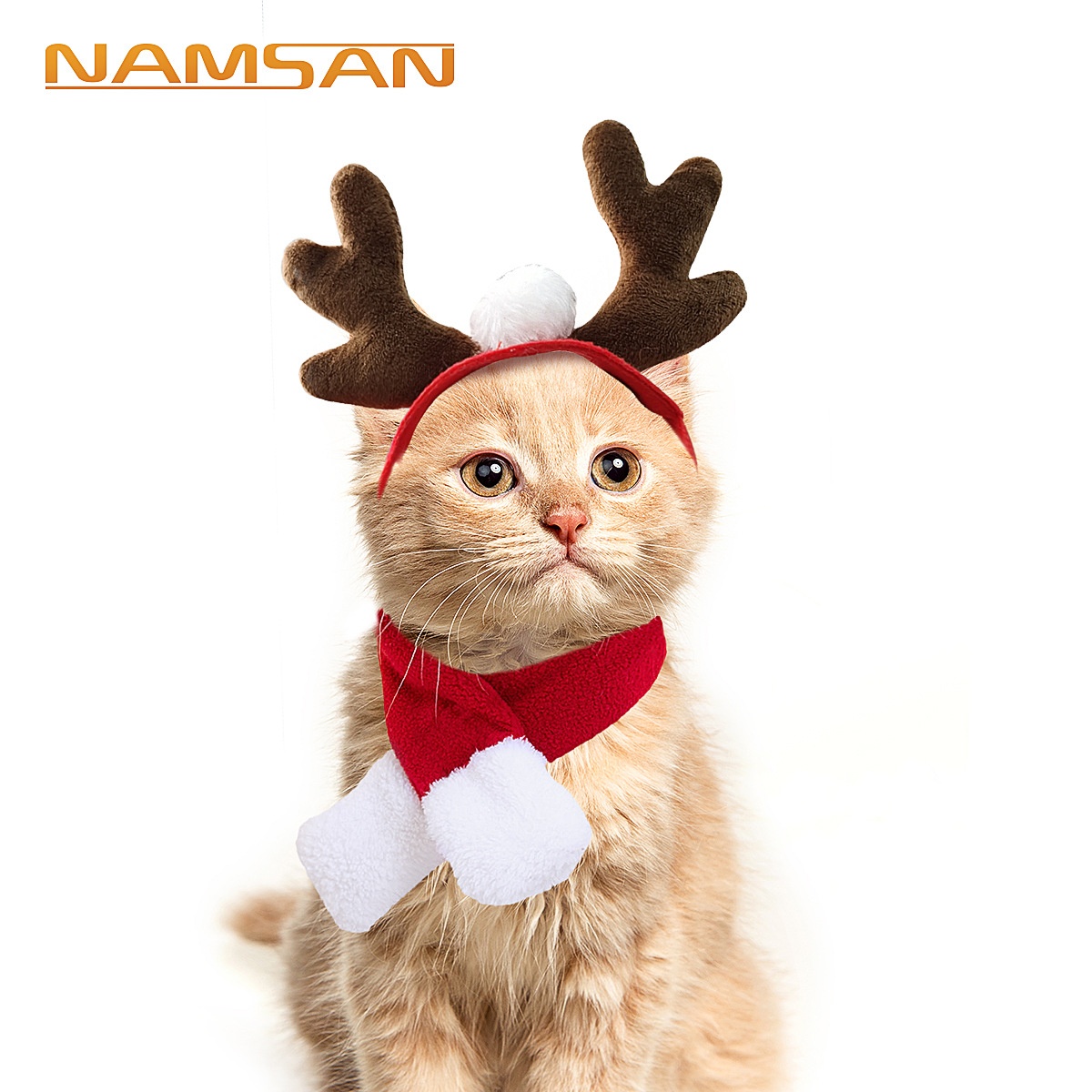 Pet Supplies Christmas Accessories Dog Hairp Cat Accessories Christmas Antler Headband Dog Hat S