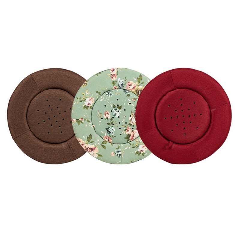 Household Smokeless Temperature Control Moxibustion Futon Solid Wood Moxibustion Box Yoga Cushion Moxa Fumigation Stool Sitting Moxibustion Apparatus Moxibustion Stool