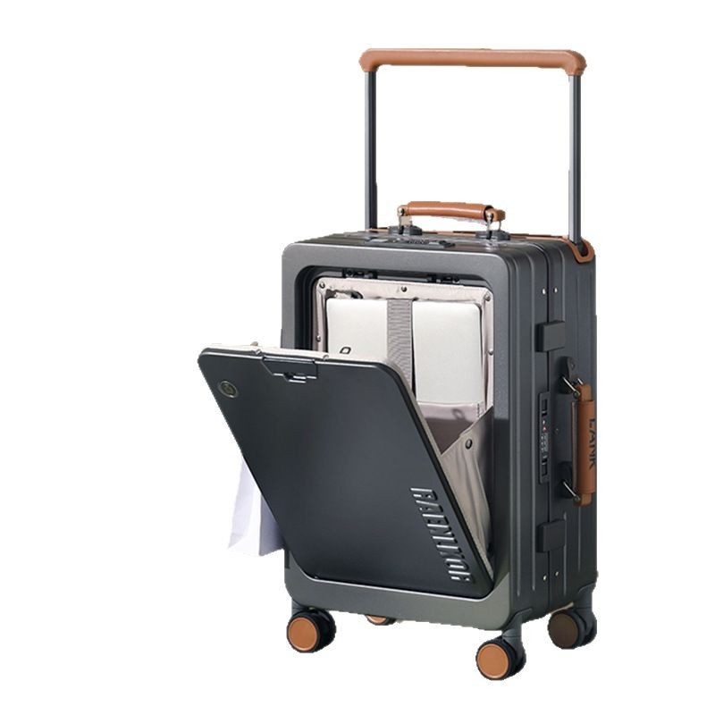 Swiss Army Knife Luggage Front Open Case Business Travel Can Be Boarded Multifunctional Travel Password Box