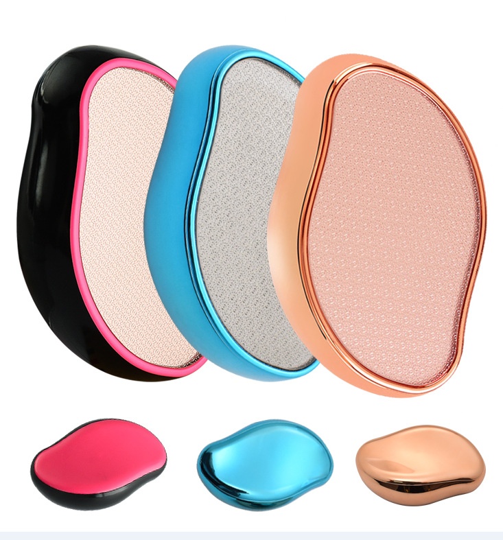 Drop-shipping Foot Care Foot Grinder, Mango-shaped Glass Foot File, Quick Dead Skin Remover, Callus Remover,