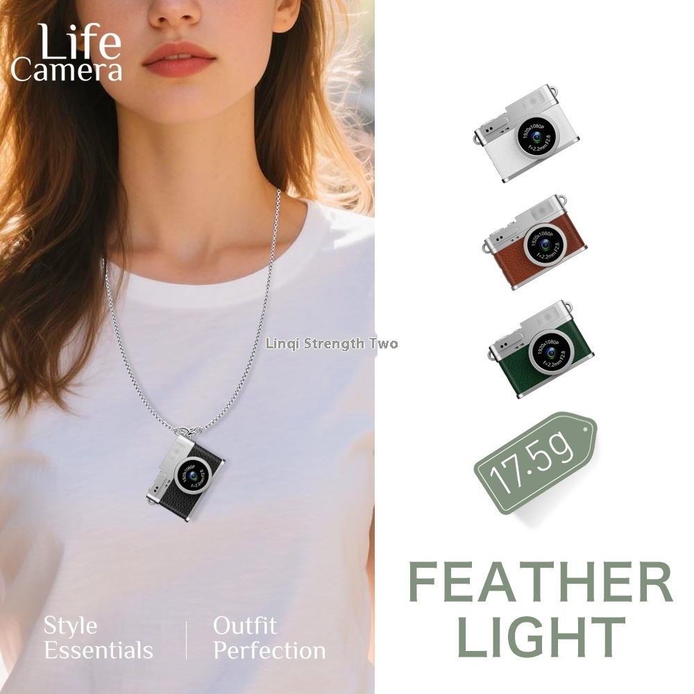 Thumb Sports Campus Student Small Camera Retro High-Definition Thumb Portable Small Camera