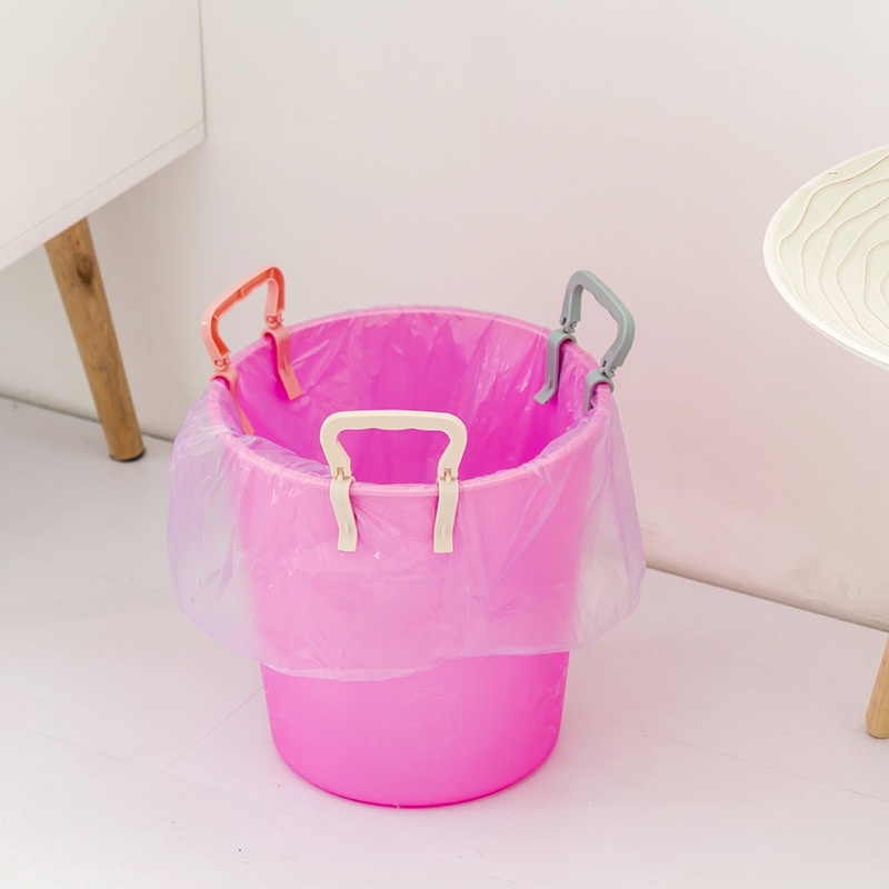 H688 Garbage Bag Fixing Clip Household Creative Anti-slip Clip Buckle Bucket Side Clip Card Fixer Garbage