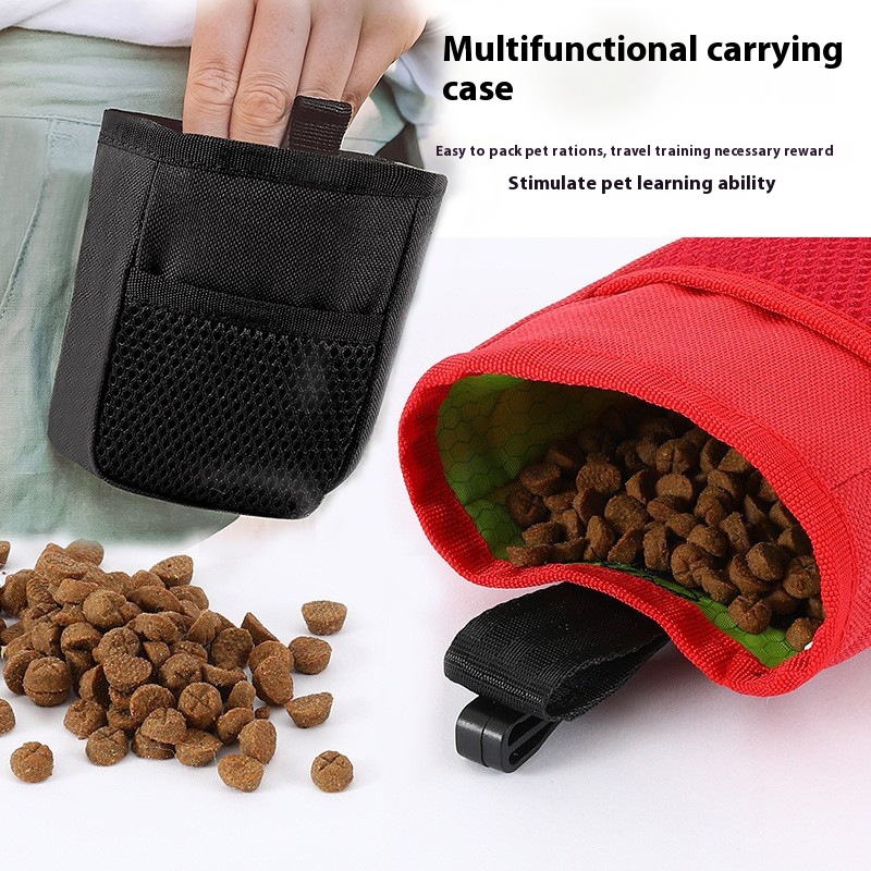 Hot-selling Pet Snack Bag Portable Waist Bag For Outdoor Dog Walking,Dog Training And Feeding Dog Food Bag