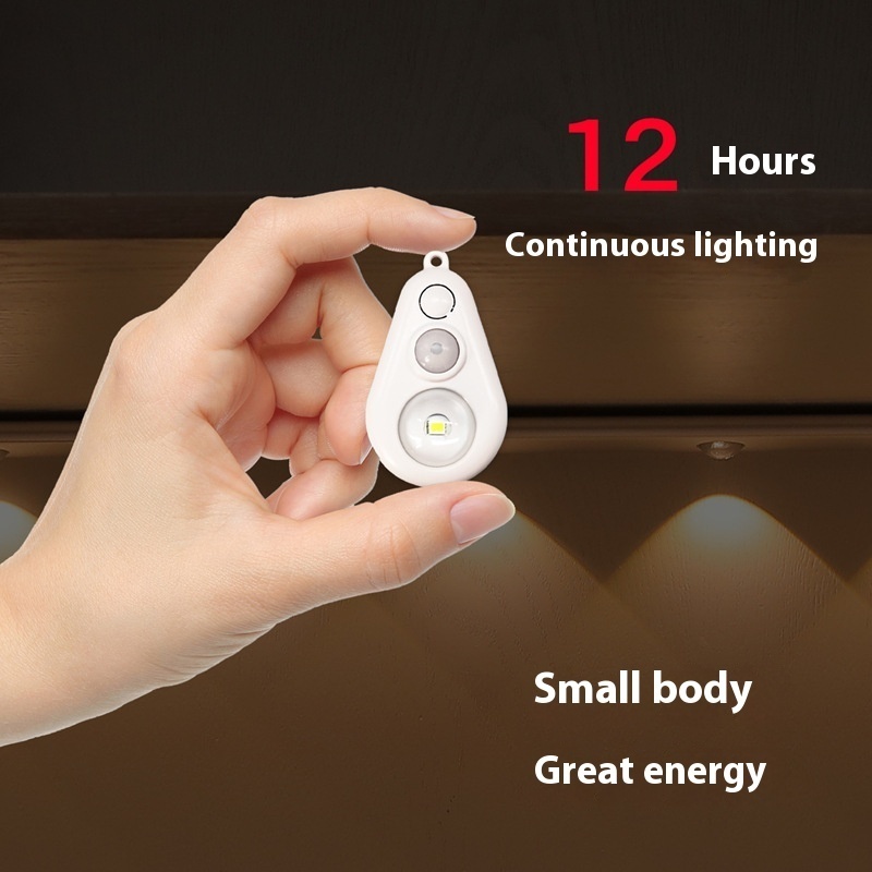 Shenzhen Mini Bag Light Human Body Induction Charging Night Light Hand Cabinet Light Self-adhesive Cabinet Light