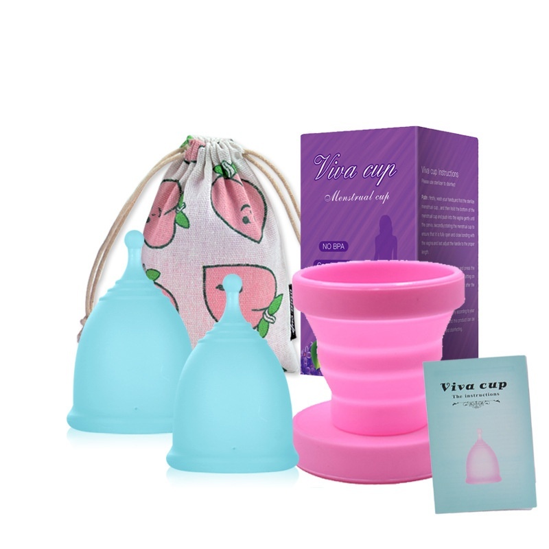 Menstrual Cup Silicone Menstrual Cup Can Be Used For Swimmingtead Of Sanitary Napk And Tampons To Prevent Leakage During Menstruation