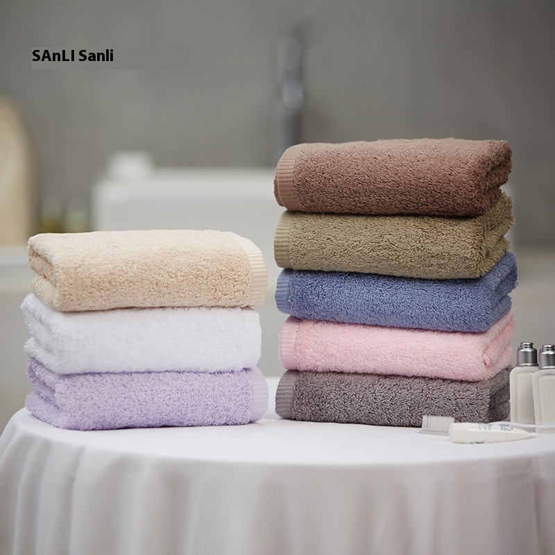 Sanli Towels Is Widely Recruiting Long-staple Cotton Series Pure Cotton Towels Ladies Towels Couples Face Towels Gifts Custom
