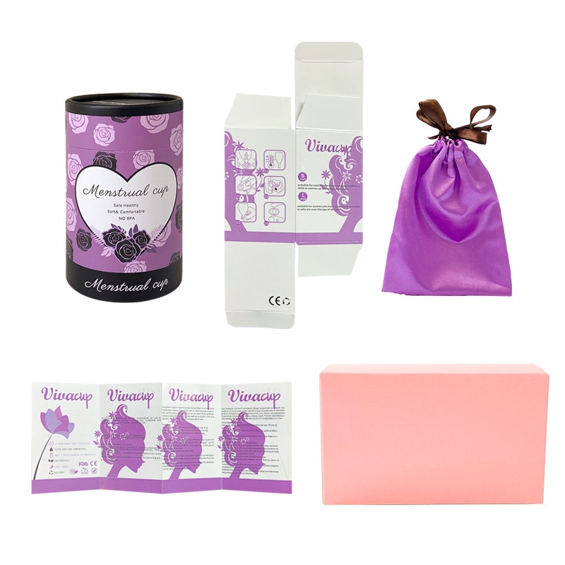 Silicone Menstrual Cup Four-hole Xs Menstrual Cup Portable Sports Aunt Cup Menstrual Cup