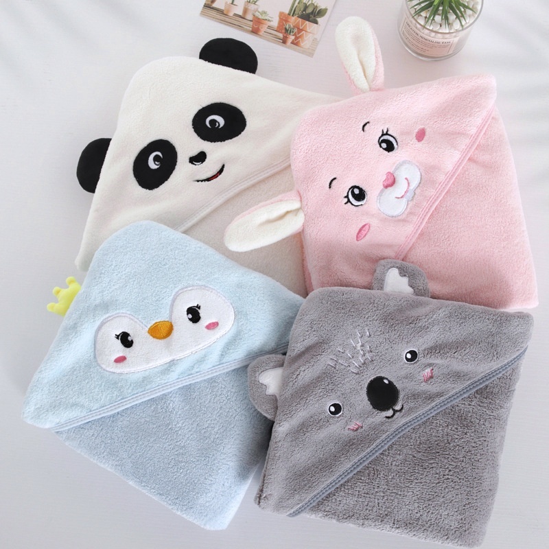 Baby Blanket Children's Blanket Cartoon Blanket Spring And Summerborn Air-conditioning Blanket Towelborn Swaddle Bath Towel