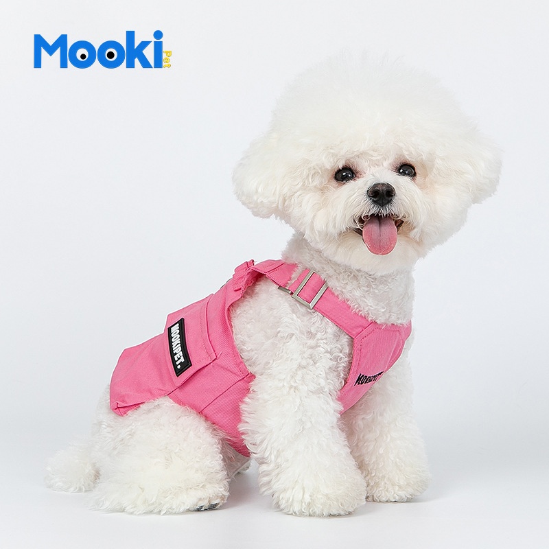 Mookipet Dog Clothes Autumn And Winter Pet Cat French Bulldog Bichon Autumn Sleeveless Vesty Clothing