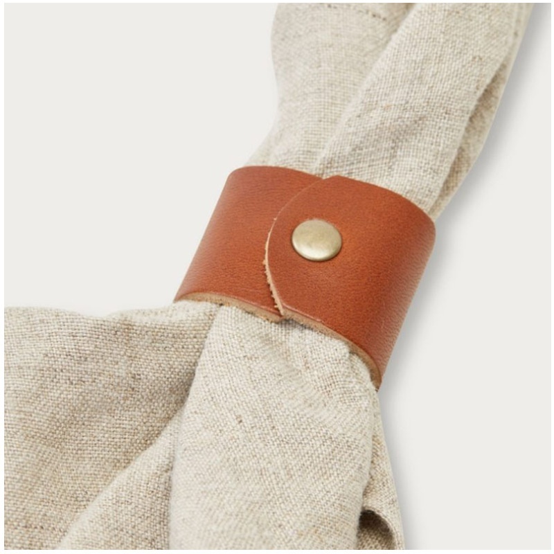 Korean Leather Napkin Ring Napkin Buckle Hotel Table Napkin Clip Napkin Ring Restaurant Table Decoration Buckle