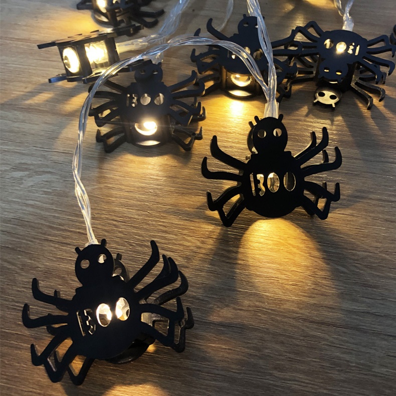 LEDLight String Halloween Decorative Lights Spider Holiday Lights Dress Up Bedroom Lights String Lights Hanging Lights