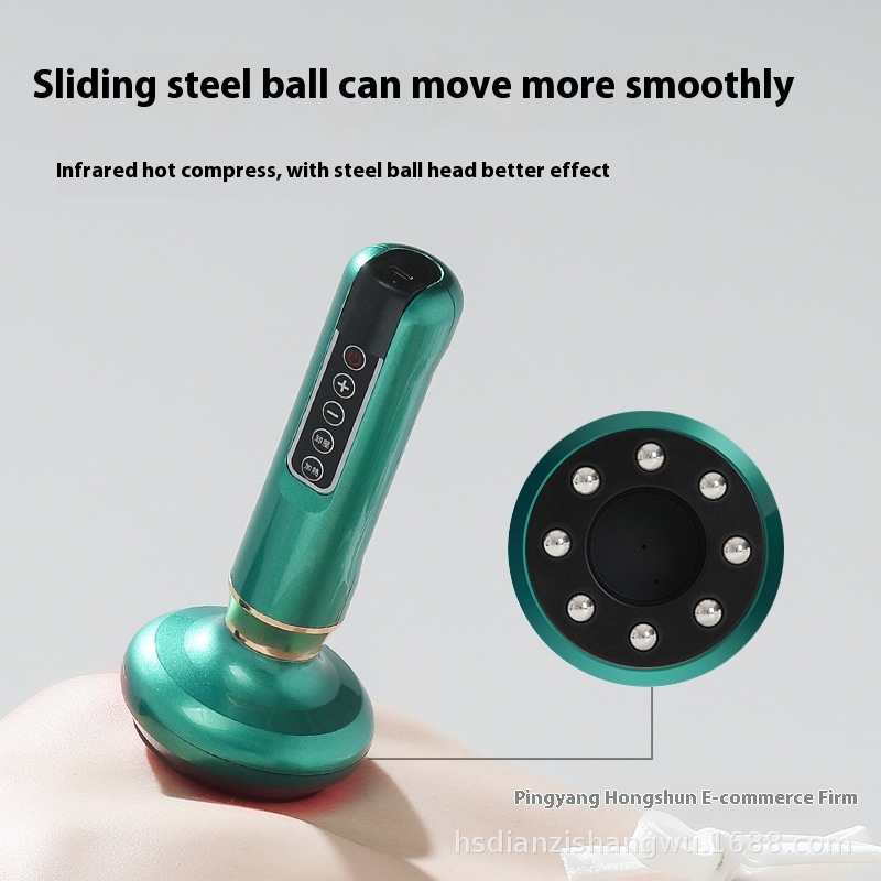 Electric Scrapingtrument, Home Health Massage, Unblocking Meridians, Cupping Device, Hot Compress, Physiotherapy, Suction Machine,