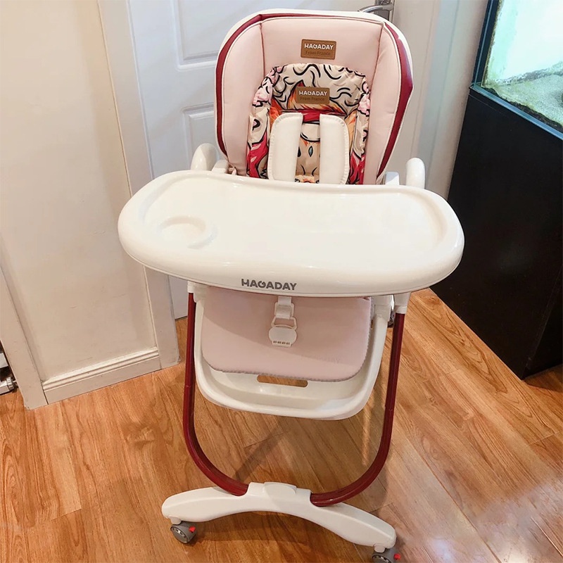 Hagaday宝宝餐椅多功能儿童餐椅子婴儿餐桌椅折叠座椅婴儿哈卡达