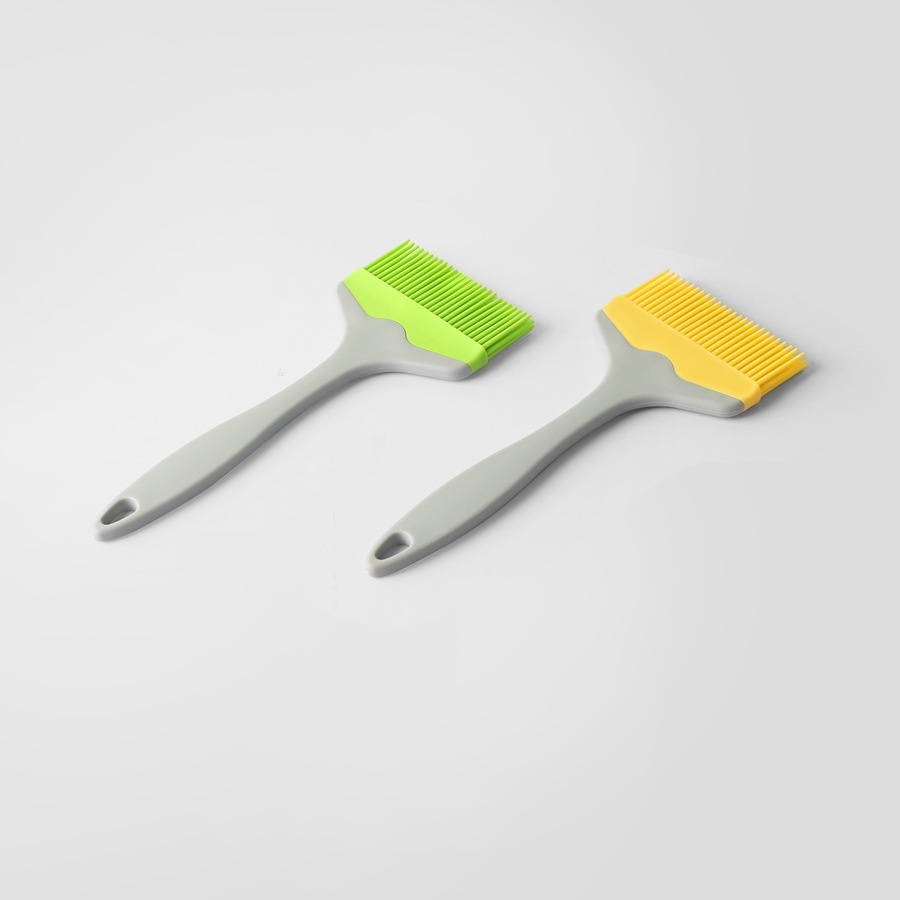 Leton Silicone Oil Brush High Temperature Resistant Barbecue Brush Household Zibo Pancake Brush Outdoor Camping Air Fryer Brush