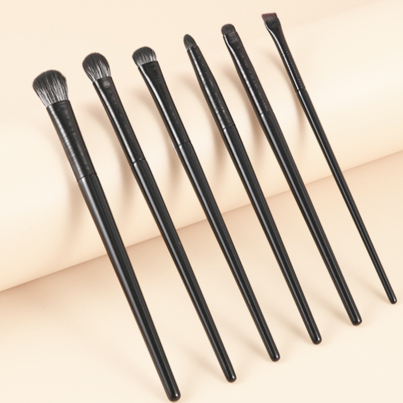 Cangzhou Soft-bristled Eyeshadow Brush6-piece Set For Smudged Eye Makeup Lying Silkworm Eyeliner Blade Eye Small Detail Makeup Brush