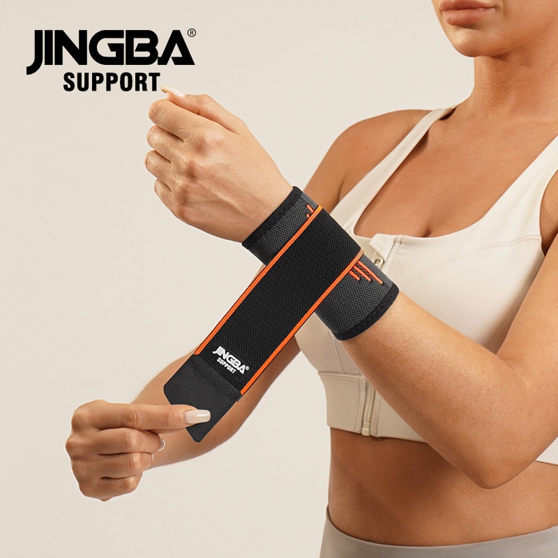 JINGBASports Wrist Guard Fitness Adult Nylon Knitted Non-slip Breathable Pressurized Outdoor Protections