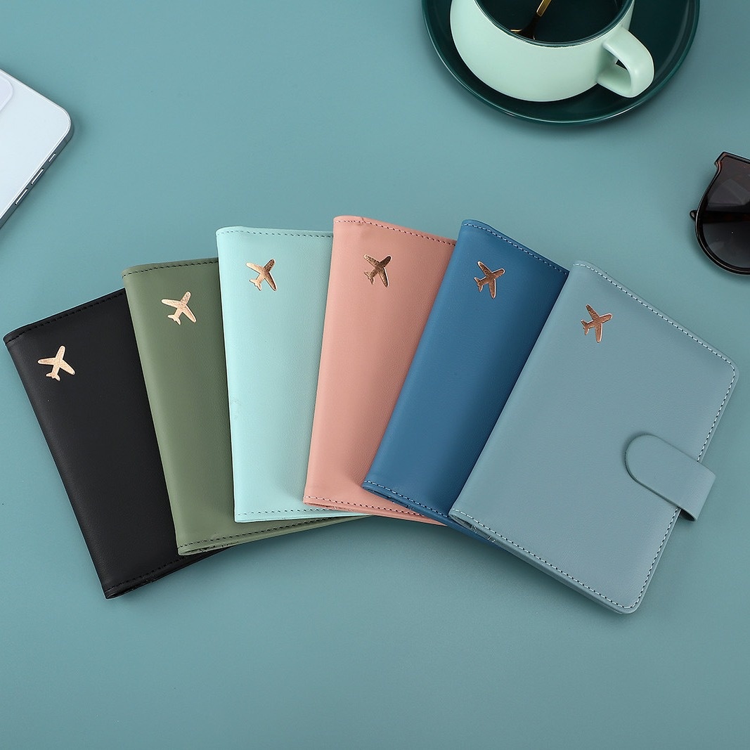 Multifunctional Passport Bag, Simple Anti-theft Rfid Card Bag, Document Bag, Portable Air Ticket Protective Cover