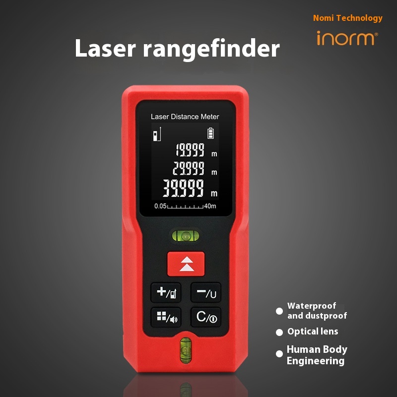 Laser Distance Meter Laser Distance Meter Handheld Infrared Electronic Room Meter High Precision North America