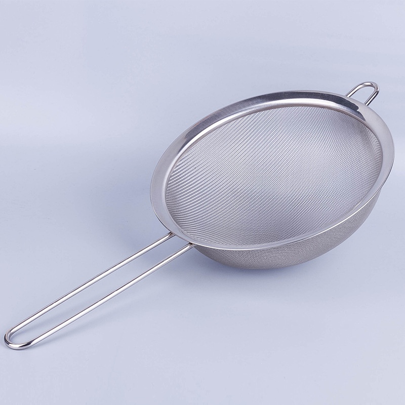 Direct304 Stainless Steel Colander Kitchen Frying Filter Household Kitchen Tools One Piece Dropshipping