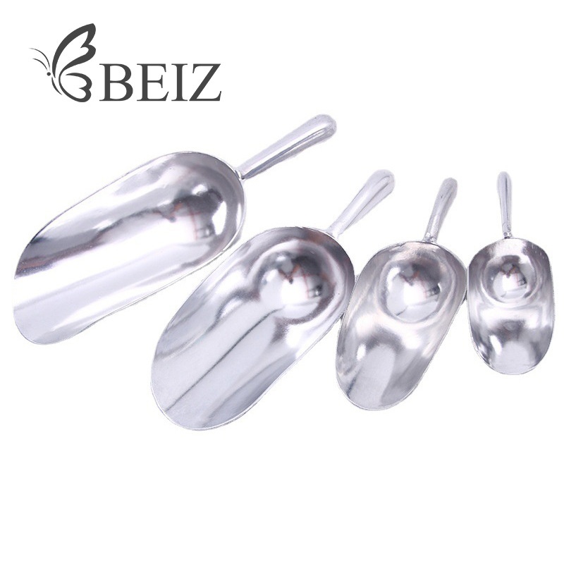 Premium Thickened Multi-functional Shovel Aluminum Alloy Ice Shovel Ice Cube Shovel Flour Rice Feed Shovel Multi-purpose Food Tea Shovel
