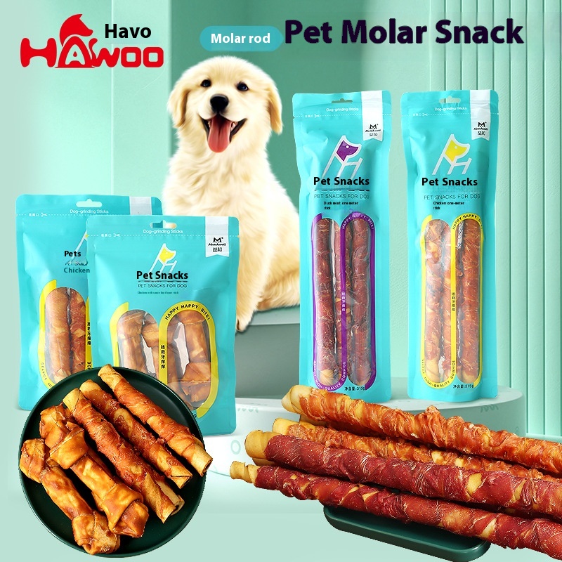 Yihe Teeth Sticks For Dogs,Pet Snacks,Chicken One-meter Sticks,Sandwich Sticks,Bone Sticks,Teeth Cleaning Sticks