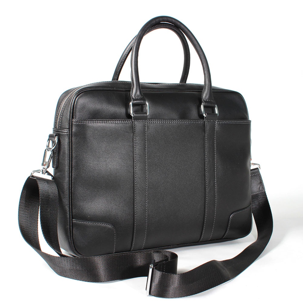 Genuine Leather Handbag Men's First Layer Cowhide Business Briefcase Messenger Casual Shoulder Bag Men's Bagy