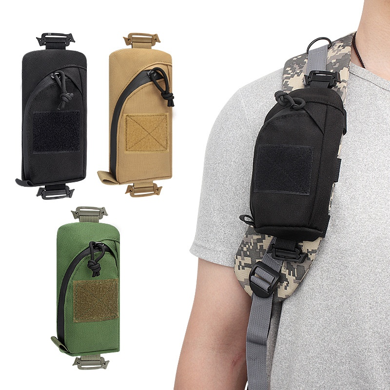 Manba Hiking Bag Portable Military Fan Outdoor Tactical Medical Bag Mountaineering Camping Mobile Phone Bag EDCTool Bag