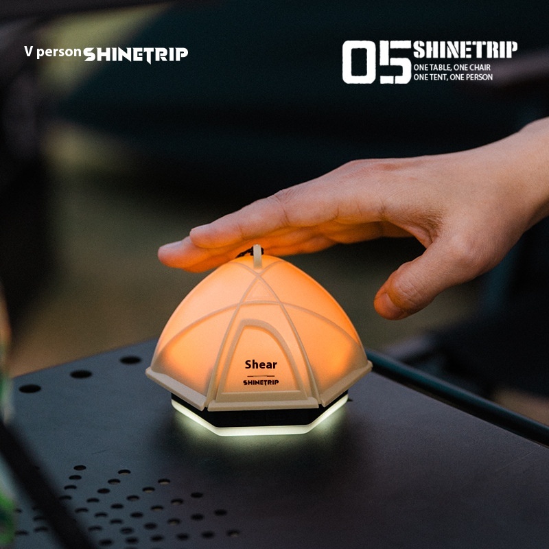 Shanqu Outdoor 05 Series Tent Lamp Stepless Dimming Long Endurance Camping Atmosphere Lamp Bright And Beat Light