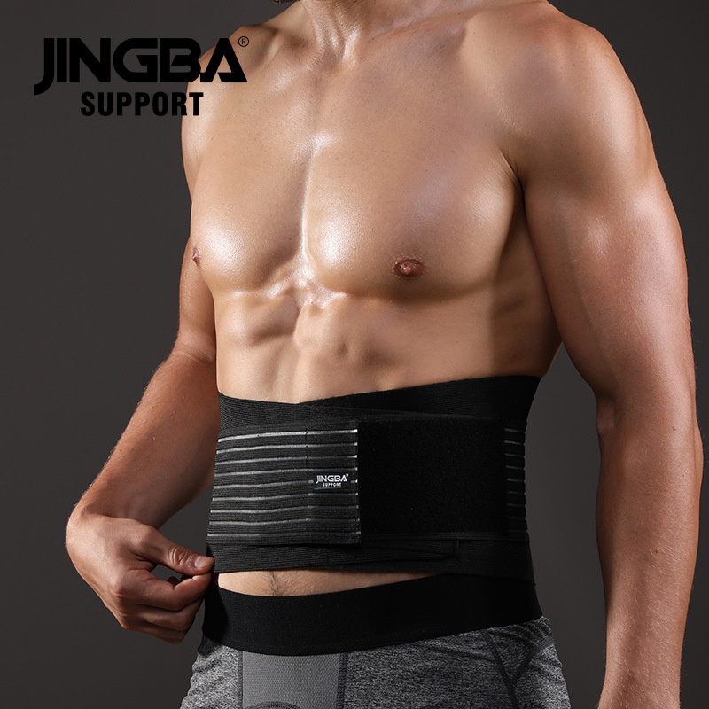 JINGBAWaist Protector For Adults Sports Fitness Compression Protective Gear Basketball Weightlifting Running Outdoor Training Competition