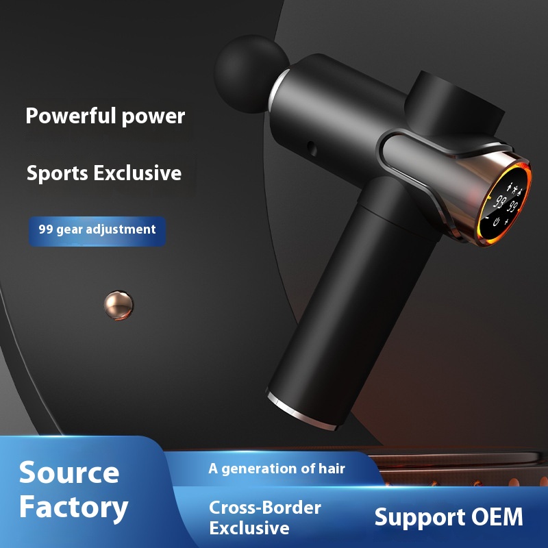 Fascia Gun99-speed LCDProfessional Fitness Neck Mask Grab Deep Relaxation Muscle Massager