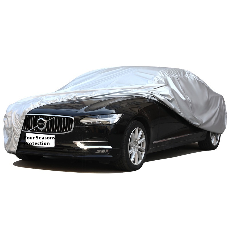 Current Car Cover, Full Car Sun Protection And Rain Cover, Thickened Four-season Anti-hail Sunshade Car Cover, Full Cover