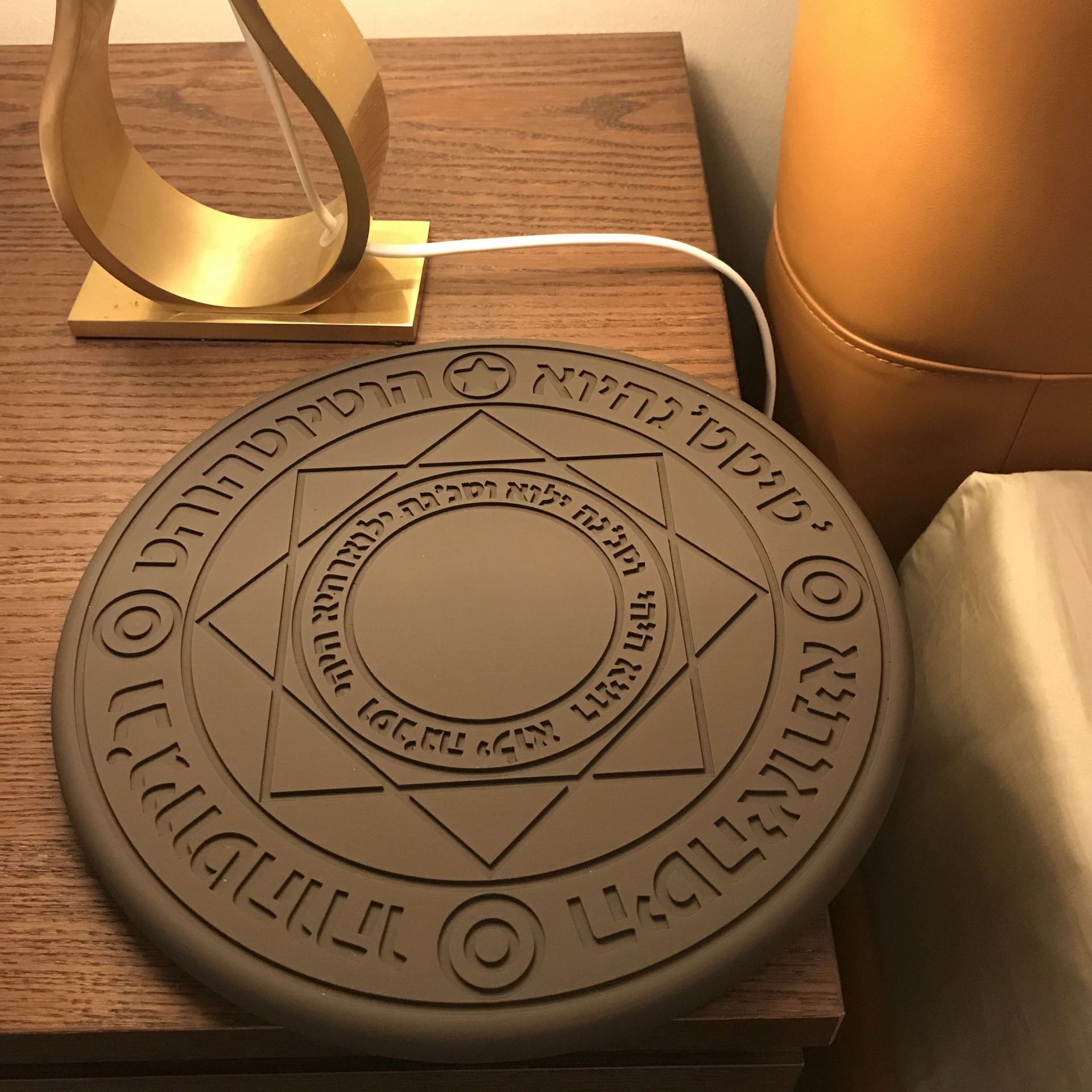 Wireless Charger Magic Circle Wireless Charger Suitable For Apple And Android Wireless Fast Charging