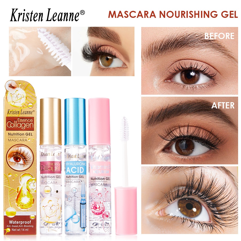 Kristen Leanne Makeup Explosions Bottoming Curling Strong Styling Waterproof Transparent Mascara