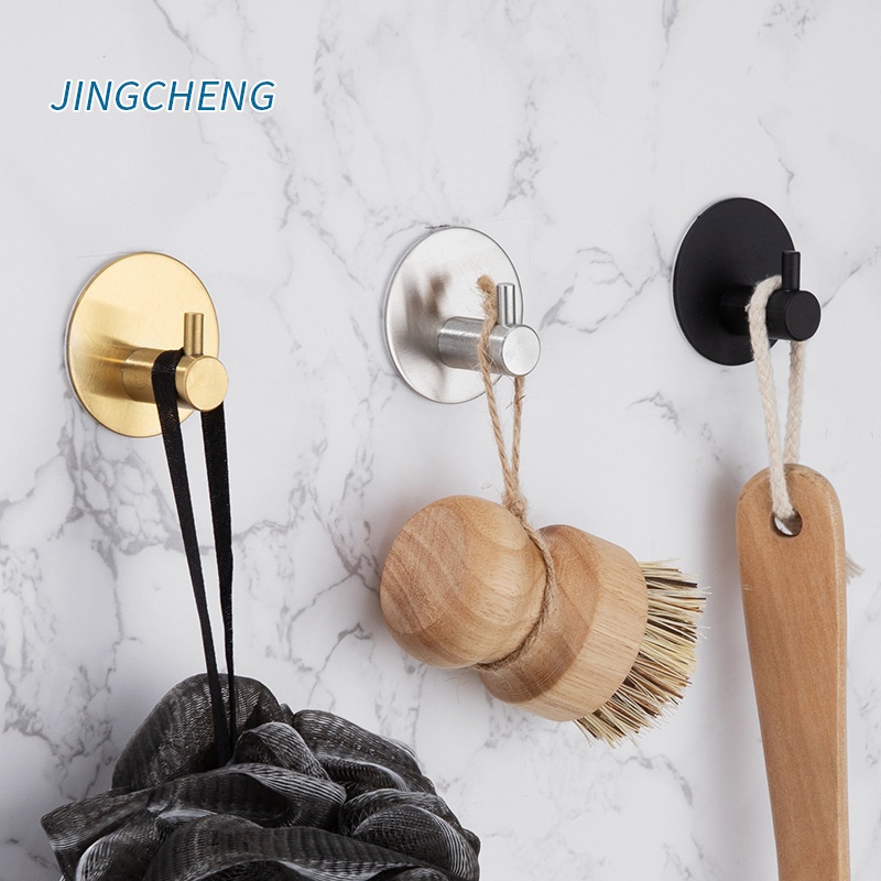 Hook Special Stainless Steel Hook Sticky Hook Clothes Hook Clothes Hook Nail-free Coat Hook Sticky Hook