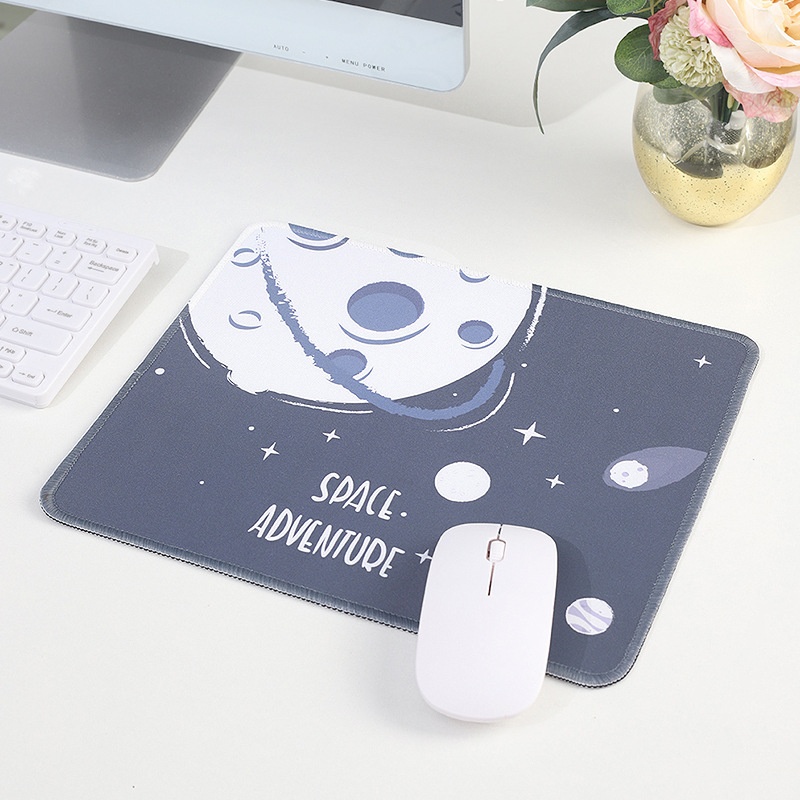 Lock Edge Thickened Square Computer Mouse Pad Anime Game Cartoon Desk Pad Cute Girl Computer Keyboard Pad