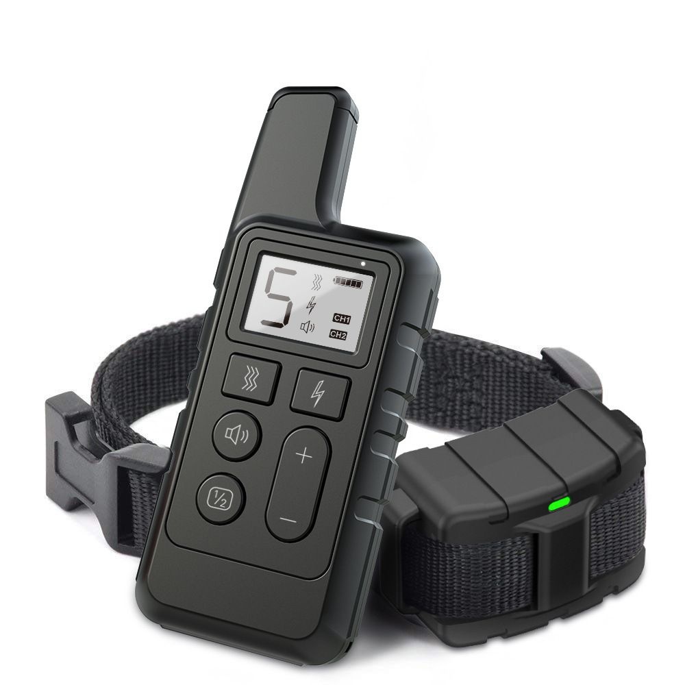 Pet Dog Training Device Dog Barking Prevention Device Remote Control Long Distance Training Collar