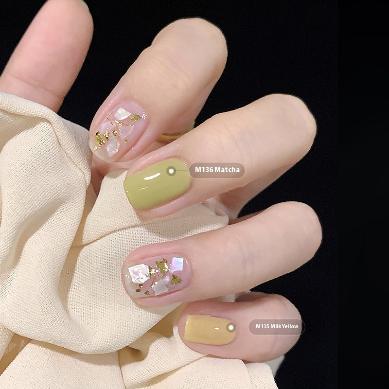 Maxfine Water-based Nail Polish Nude Color Peelable And Tearable No-bake Quick-drying Nail Polish Internet Celebrity Student Stall