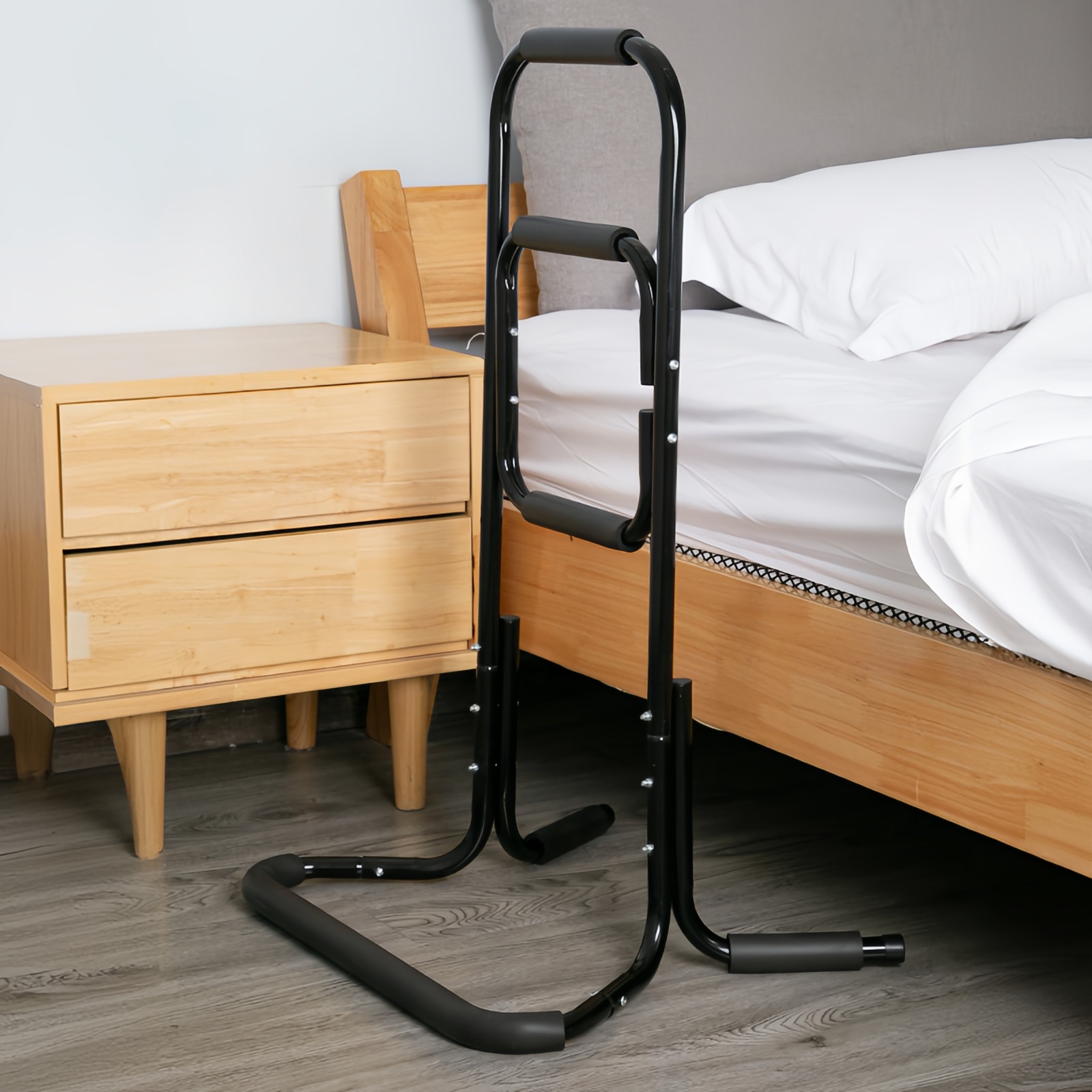 Bedside Handrails For The Elderly, Safety-Assisted Guardrails, Elderly People's Get-Up Aids, Bathroom Get-Up Anti-Fall Artifacts