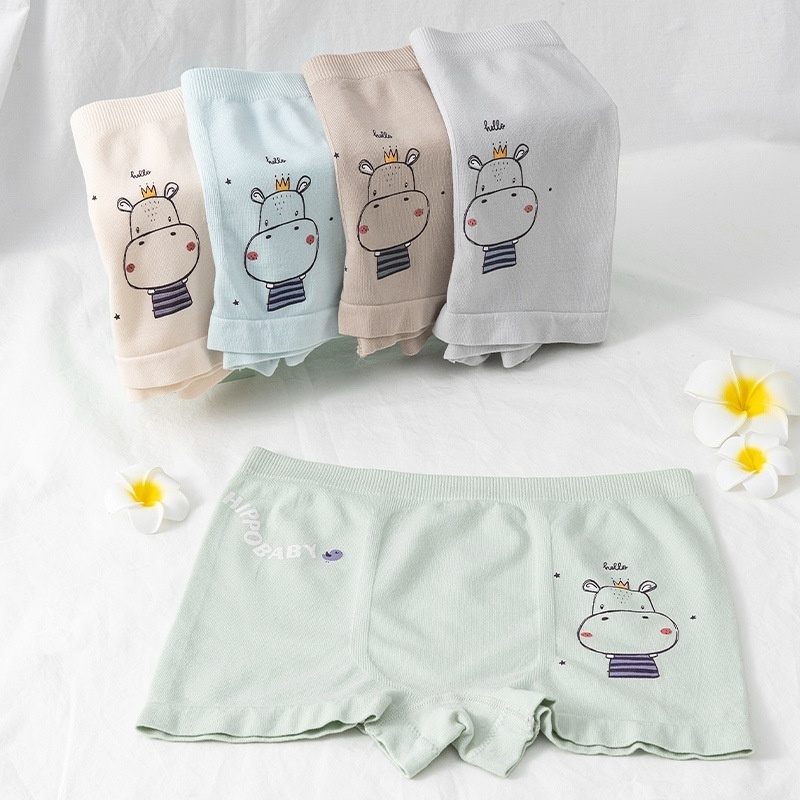 Children's Underwear For Boys,Category A,Medium And Large Children's Underwear,Cartoon Printing,Breathable Mid-waist,Boys'Boxer Shorts For Small Children