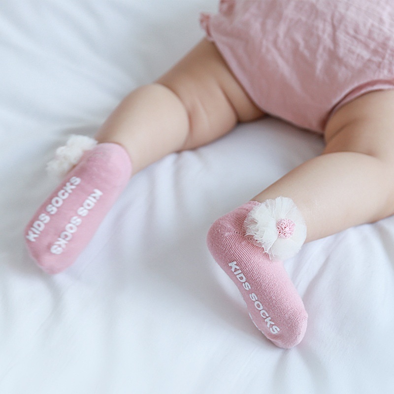 19 Infant Baby Socks Spring And Summer Fine Cotton Cottonborn Baby Socks Loose Boat Socks Children's Socks