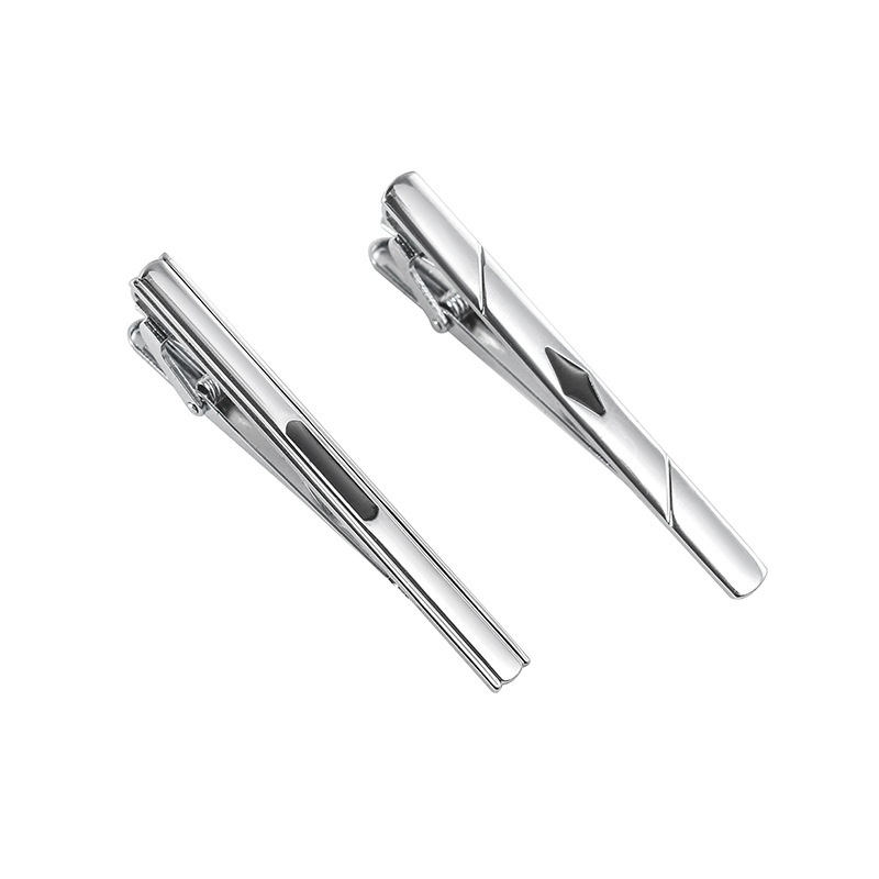 Professional Tie Clips European And American Fashion Electroplating Business Casual Tie Clips